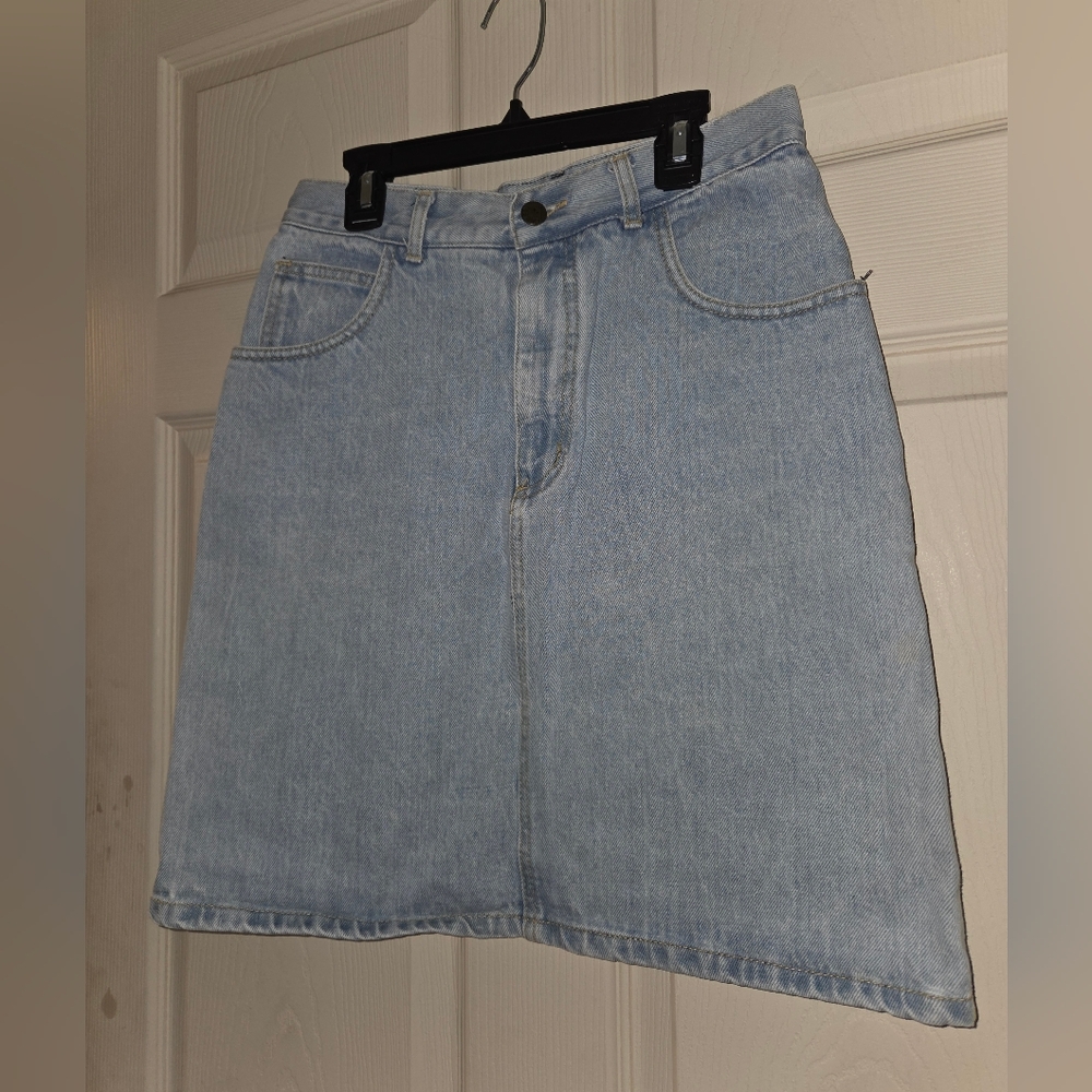 Vintage GUESS Denim Skirt Size 30 - Picture 7 of 8